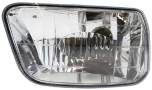 Front Fog Light Assembly for Chevrolet Trailblazer 2002-2009, Left (Driver) Side, Replacement