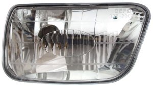 Front Fog Light Assembly for Chevrolet Trailblazer 2002-2009, Right (Passenger) Side, Replacement