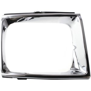 Headlight Door for Toyota Pickup 1989-1991, Left (Driver), 4WD (Four-Wheel Drive), Chrome, Replacement