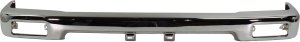 Front Bumper for Toyota Pickup 1989-1995, Chrome, 2WD (Two-Wheel Drive), Replacement