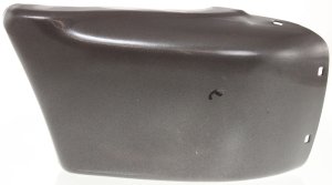 Front Bumper End for Toyota Pickup (1989-1991), Right (Passenger) Side, 4WD (Four-Wheel Drive), Primed (Ready to Paint), Replacement