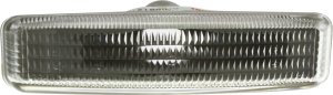 Clear Lens Front Side Marker Light for BMW 5-Series 1997-2003, Right (Passenger) = Left (Driver), Replacement