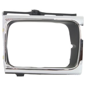 Headlight Door for Toyota Pickup 1992-1995, Left (Driver), 4WD (Four-Wheel Drive), Chrome/Black, Replacement