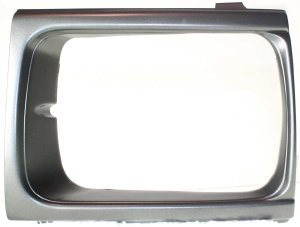 Headlight Door for Toyota Pickup 1992-1995, Left (Driver), 4WD (Four-Wheel Drive), Silver, Replacement