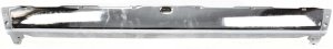 Step Bumper Face Bar for Toyota 4Runner 1990-1995, Without Pad, With Pad Provision, Without Mounting Bracket, Chrome, Excluding 15X7 Wheels Type, Excluding Spare Tire Provision, Replacement