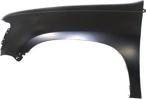 Primed (Ready to Paint) Front Fender for Toyota T100, 1993-1998, Left (Driver) Side, Replacement