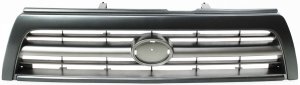 Grille for Toyota 4Runner 1996-1998 Models, Painted Gray Shell and Insert, Fits 4-Cylinder/6-Cylinder Engines, Replacement
