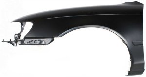 Front Fender for Toyota Corolla 1993-1997, Left (Driver) Side, Primed (Ready to Paint), Suitable for Sedan/Wagon, Japan/USA Built Vehicle, Replacement