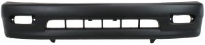 Front Bumper Cover for Toyota Tacoma 1998-2000, Textured, 2WD (Two-Wheel Drive), Excluding Pre-Runner Model, All Cab Types, Without Trim Holes, Replacement