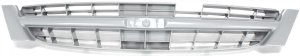 Grille for Nissan Maxima 1997-1999, Gray Shell and Insert, Replacement