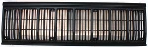 Painted Black Grille Shell and Insert for 1991-1996 Jeep Cherokee, Replacement