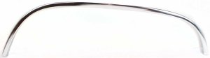 Front Wheel Opening Molding for Chevrolet C/K Full Size Pickup 1988-2002, Right (Passenger Side), Chrome, Replacement