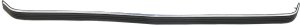 Front Bumper Molding Impact Strip for C/K Full Size Pickup 1988-2002, 1-Piece Type, Plastic, Black/Chrome, Replacement