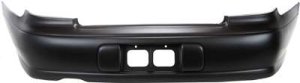 Rear Bumper Cover for Chevrolet Malibu 1997-2003/Classic 2004-2005, Primed (Ready to Paint), Replacement