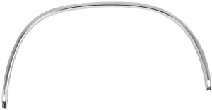 Chrome Front Wheel Opening Molding for Chevrolet S10 Pickup (1982-1993) / S10 Blazer (1983-1994), Right (Passenger) Side, Replacement
