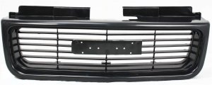 Textured Black Shell and Insert Grille for GMC Jimmy (1998-2005) and Sonoma (1998-2004), Suitable for SL/SLS Model, Replacement