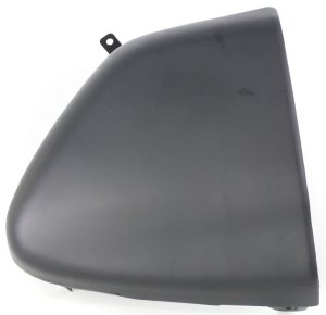 Rear Bumper End for Chevrolet S10 Pickup 1994-1997, Right (Passenger) Side, Fleetside, without Side Molding Holes, Replacement