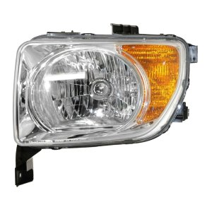 Left (Driver) Headlight Assembly for 2003 - 2006 Honda Element, Front Replacement Housing, Lens, Cover, Combination Light Unit,  33151SCVA01