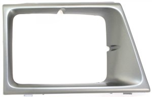 Headlight Door for Ford Econoline Van 1992-1996, Right (Passenger) Side, Silver, Replacement