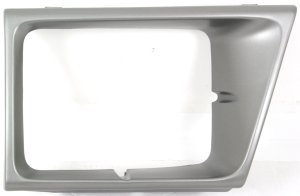 Headlight Door for Ford Econoline Van 1992-1996, Left (Driver) Side, Silver, Replacement