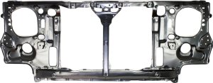 Radiator Support Assembly for Nissan Pathfinder 1993-1995, Pickup 1993-1994, Primed (Ready to Paint), Steel, Replacement