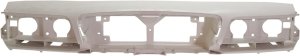 Complete Header Panel for 1995-1997 Grand Marquis by Mercury, Constructed from Thermoplastic and Fiberglass, Replacement
