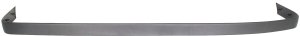 Front Bumper Molding for Ford F-Series 1987-1991, Bumper Strip, Black Plastic, Replacement