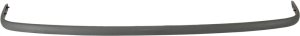 Front Bumper Molding for 1993-1994 Ranger, Plastic, Textured Gray, Replacement