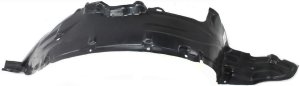 Front Fender Liner Right (Passenger) for Nissan Sentra 1991-1994, Replacement