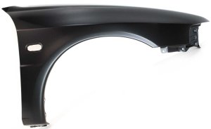 Front Fender for Mitsubishi Mirage 1997-2001, Right (Passenger) Side, Primed (Ready to Paint), Sedan Version, Replacement