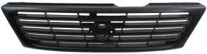 Textured Black Shell and Insert Grille for Nissan 200SX/SENTRA 1995-1997, Replacement
