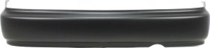 Rear Bumper Cover for Honda Civic 1996-1998, Primed (Ready to Paint), Suitable for Coupe/Sedan, Canada/USA Built, Replacement