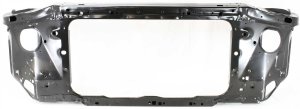 Radiator Support Assembly for Ford F-150 1997-2003 and Ford Expedition 1997-2005, Black Steel, Replacement