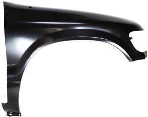 Front Fender for Kia Sportage 1995-2002, Right (Passenger) Side, Primed (Ready to Paint), Without Fender Flare Holes, Replacement