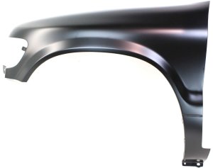 Front Fender for Kia Sportage 1995-2002, Left (Driver), Primed (Ready to Paint), w/o Fender Flare Holes, Replacement
