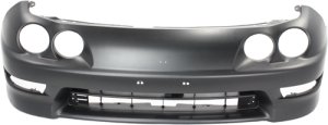 Front Bumper Cover for 1998-2001 Integra GS, GS-R & LS Models, Primed (Ready to Paint), Built in USA, Suitable for Acura, Replacement