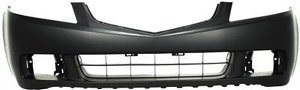 Front Bumper Cover for Acura TSX 2004-2005, Primed (Ready to Paint), Replacement