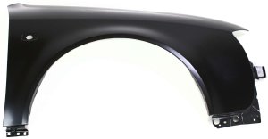 Front Fender for Audi A6 1998-2001, Right (Passenger) Side, Primed (Ready to Paint), 6 Cylinder, Replacement