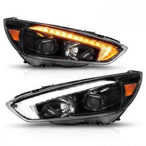 2015 - 2018 Ford Focus Headlight Assembly - Left (Driver)