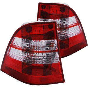 Right (Passenger) Rear Tail Light Assembly for 2002 - 2005 Mercedes-Benz ML350 Base Model, Lens / Cover Replacement,  1638202464