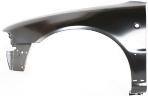 Front Fender Primed (Ready to Paint) for Audi A4 1998-1999, Left (Driver) Side, Replacement