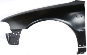 Front Fender for Audi A4 1999-2002, Left (Driver), Primed (Ready to Paint), Replacement