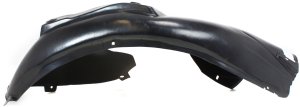 Front Fender Liner for Audi A3 2006-2013, Left (Driver) Side, Rear Section, Replacement