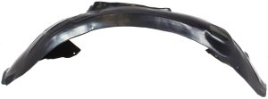Front Fender Liner for Audi A6 2005-2011 Sedan/Wagon, Right (Passenger), Polyethylene, Vacuum Form, Replacement
