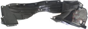 Front Fender Liner Right (Passenger) for Acura Legend Sedan, Years 1991-1995, Replacement