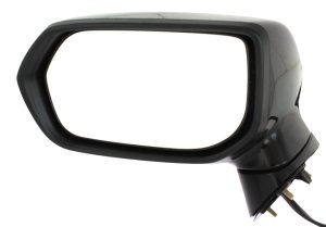 Power Mirror for Acura RDX 2007-2008, Left (Driver), Manual Folding, Heated, Paintable, with Signal Light, Replacement