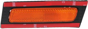 Front Bumper Reflector Light for Audi A4 2005-2008, Left (Driver) Side, Replacement