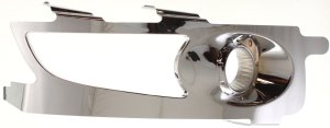 Front Fog Light Molding for Buick Enclave 2008-2012, Right (Passenger), Chrome, Replacement