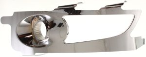 Front Fog Light Molding for Buick Enclave 2008-2012, Left (Driver) Side, Chrome, Replacement