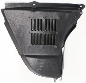 Engine Splash Shield for BMW 5-Series (2004-2007), Right (Passenger) Under Cover, Sedan without M Package, Replacement Models: 520i, 523i, 525i, 530i, 535i, 540i, 545i, 550i